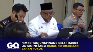 Pemko Tanjungpinang Gelar Rakor Lintas Instansi Bahas Ketersediaan Bahan Pokok