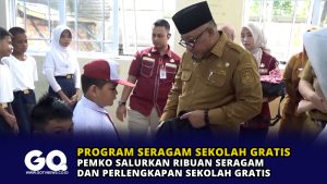 Pemko Tanjungpinang Serahkan Seragam dan Perlengkapan Sekolah Gratis
