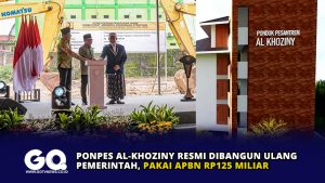 Ponpes Al-Khoziny Resmi Dibangun Ulang Pemerintah, Pakai APBN Rp125 Miliar