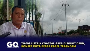 Tiang Listrik Coastal Area Disorot DPRD, Konsep Kota Bebas Kabel Terancam