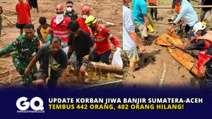 Update Korban Jiwa Banjir Sumatera-Aceh Tembus 442 Orang, 402 Orang Hilang!