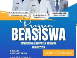 Pemda Karimun Buka Program Beasiswa di Tahun 2026, Cek Syaratnya!