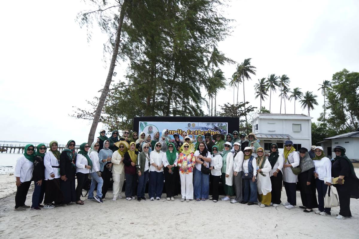 Family Gathering BKOW Kepri, Dorong Sinergi dan Peran Perempuan di Masyarakat.