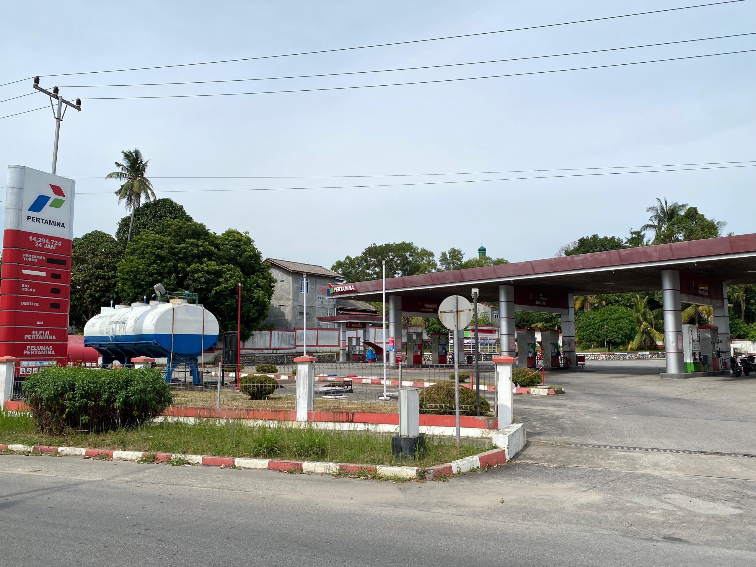 Pasokan BBM Terputus di Karimun, Sejumlah SPBU Tutup.