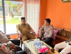 Kapolsek Bintan Timur Silaturahmi Bersama Tokoh Masyarakat