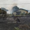 Kebakaran Lahan di Teluk Bakau Bintan Nyaris Hanguskan Rumah dan Warung Warga