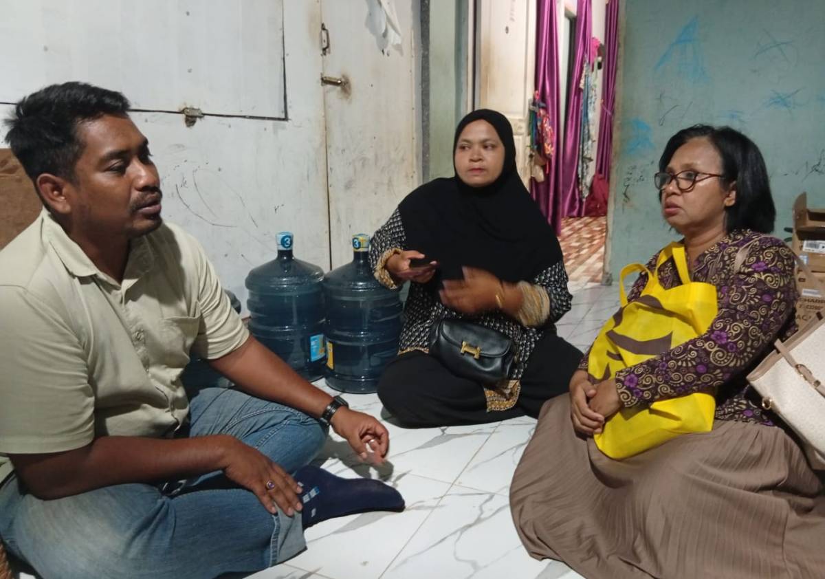 Layanan 110 Polresta Barelang Sigap Tangani Aduan Perselisihan Pasutri.