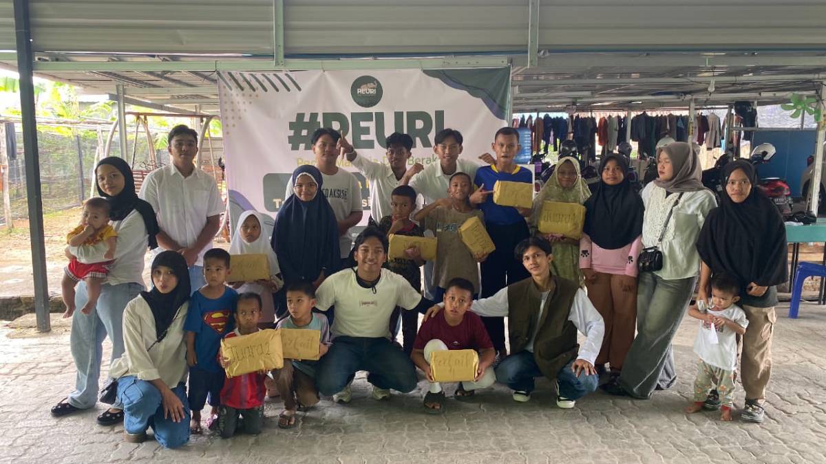 Mahasiswa Tanjungpinang Gelar Aksi Sosial PEURI, Wujud Nyata Akademis Hadir di Tengah Masyarakat.