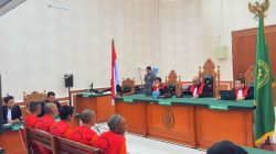 PN Karimun Vonis Mati Lima WNA Myanmar, Terbukti Selundupkan 704 Kilogram Sabu.