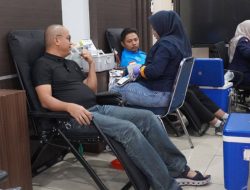 Peringati HBI ke-76, Imigrasi Tanjung Balai Karimun Gelar Donor Darah