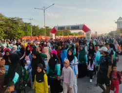 Ribuan Warga Karimun Padati Jalan Sehat Kerukunan HAB Kemenag ke-80