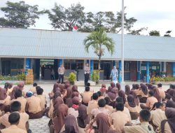 Satlantas Polres Karimun Tanamkan Budaya Tertib Lalu Lintas Lewat Police Goes To School