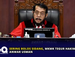 Sering Bolos Sidang, MKMK Tegur Hakim Anwar Usman
