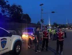 Cegah Balap Liar di Bulan Suci, Sat Samapta Polresta Tanjungpinang Intensifkan Patroli Malam