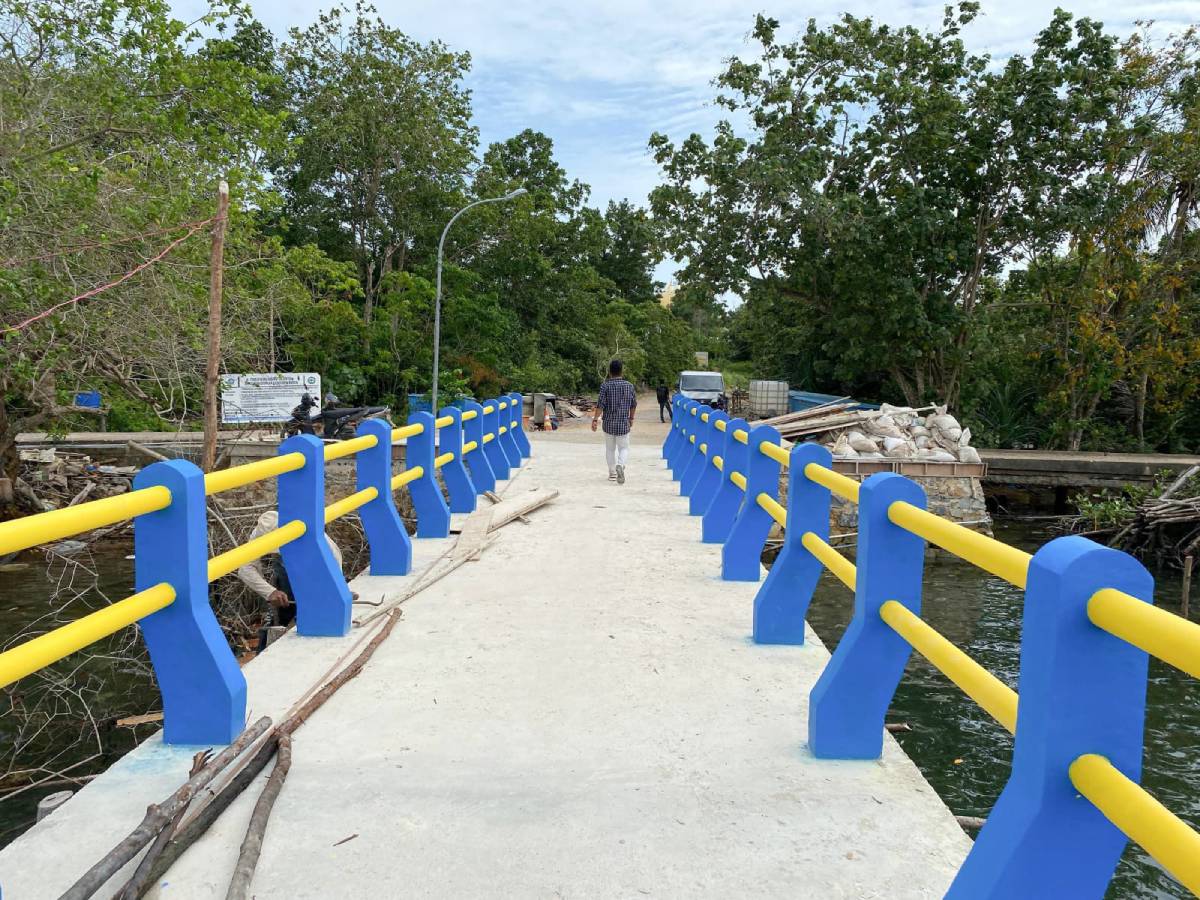 Dermaga 'Mak Yong' Pulau Mantang, Desa Mantang Lama.