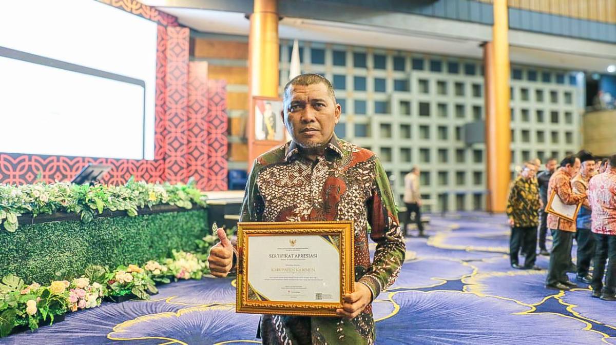 Karimun Raih Penghargaan BRIN, Wabup Rocky: Penghargaan Jadi Motivasi Percepatan Pembangunan.