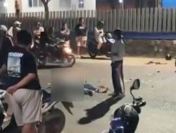 Kecelakaan di Jalan Gatot Subroto Tanjungpinang: Honda Beat Diduga Keluar Jalur dan Bertabrakan
