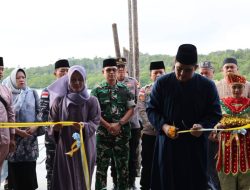 Penantian Bertahun-Tahun Terjawab, Bupati Roby Resmikan Dermaga ‘Mak Yong’ Pulau Mantang