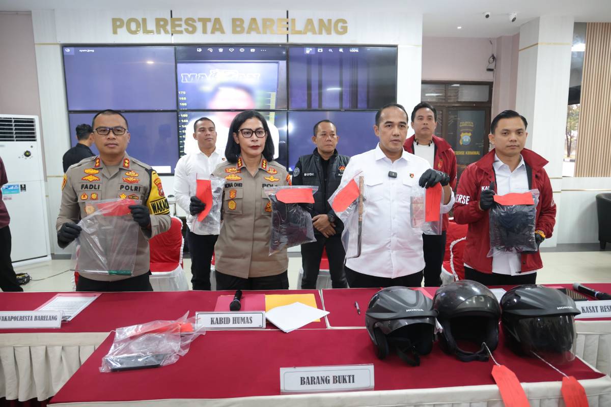 Polda Kepri dan Polresta Barelang Berhasil Amankan 4 Pelaku Curat Lintas Provinsi.