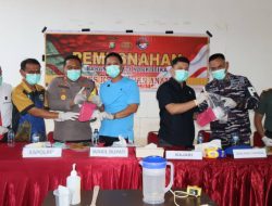 Polres Kepulauan Anambas Musnahkan 56,51 Gram Sabu, Selamatkan 234 Jiwa