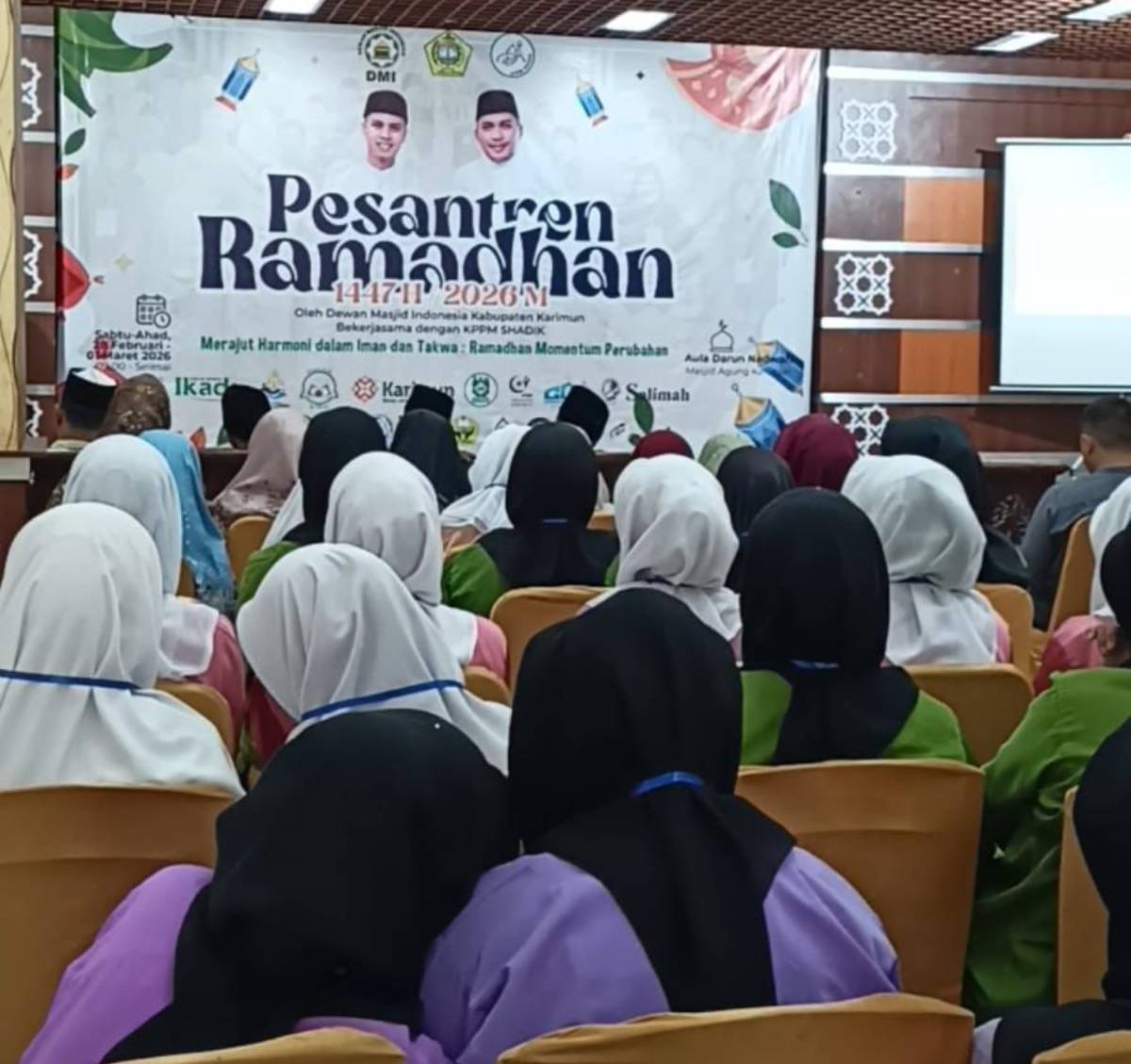 Puluhan Pelajar Ikuti Pesantren Ramadan, Pemkab Karimun Tekankan Penguatan Nilai Agama.