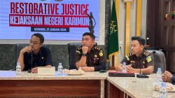 Tiga Tersangka Penadahan di Karimun Bebas dari Penuntutan, Kejari Terapkan Keadilan Restoratif