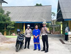 Operasi Keselamatan 2026, Satlantas Polres Bintan Edukasi Keselamatan Lalin Lewat Police Goes To School