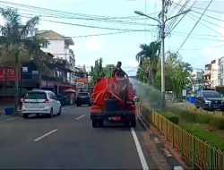 Krisis Air, Disperkimtan Tanjungpinang Pangkas Frekuensi Penyiraman Tanaman Kota
