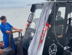 Lanal Tanjungbalai Karimun Resmikan Dua Kapal Patroli Baru