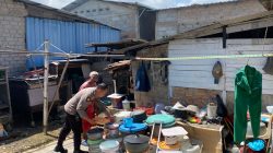 Polsek Batu Ampar Amankan Pendistribusian Air Bersih di Kelurahan Tanjung Sengkuang.