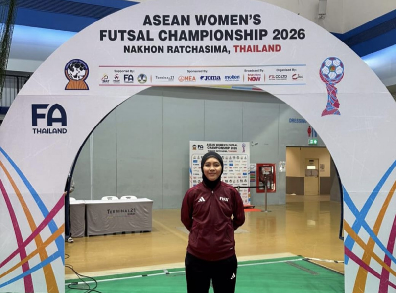 Tita Rosita Pimpin Pertandingan di ASEAN Women’s Futsal Championship 2026.