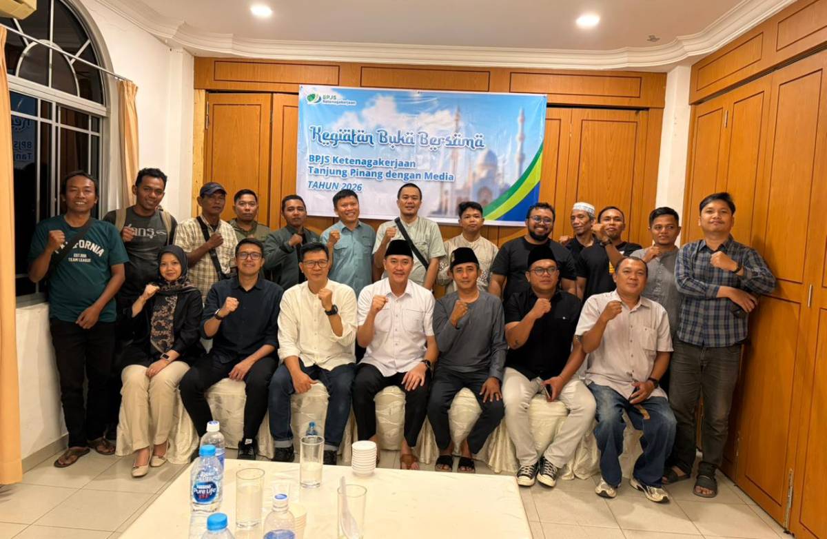 BPJS Ketenagakerjaan Tanjungpinang Bayarkan Klaim Rp17,8 Miliar Periode Januari-Maret 2026.