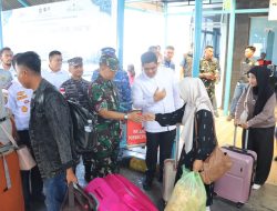 Dandim 0315/Tanjungpinang Ikut Cek Pos Pam dan Pos Yan, Pastikan Kesiapan Pengamanan Idul Fitri 1447 H di Bintan