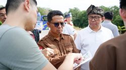 Bupati Karimun Bersama Investor China dan Singapura Cek Lokasi Pembangunan PLTS Raksasa di Pulau Belat.
