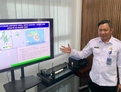 BMKG Tanjungpinang Catat Lonjakan Drastis Titik Panas Awal 2026, 300 Titik Hampir Samai Rata-Rata Tahunan