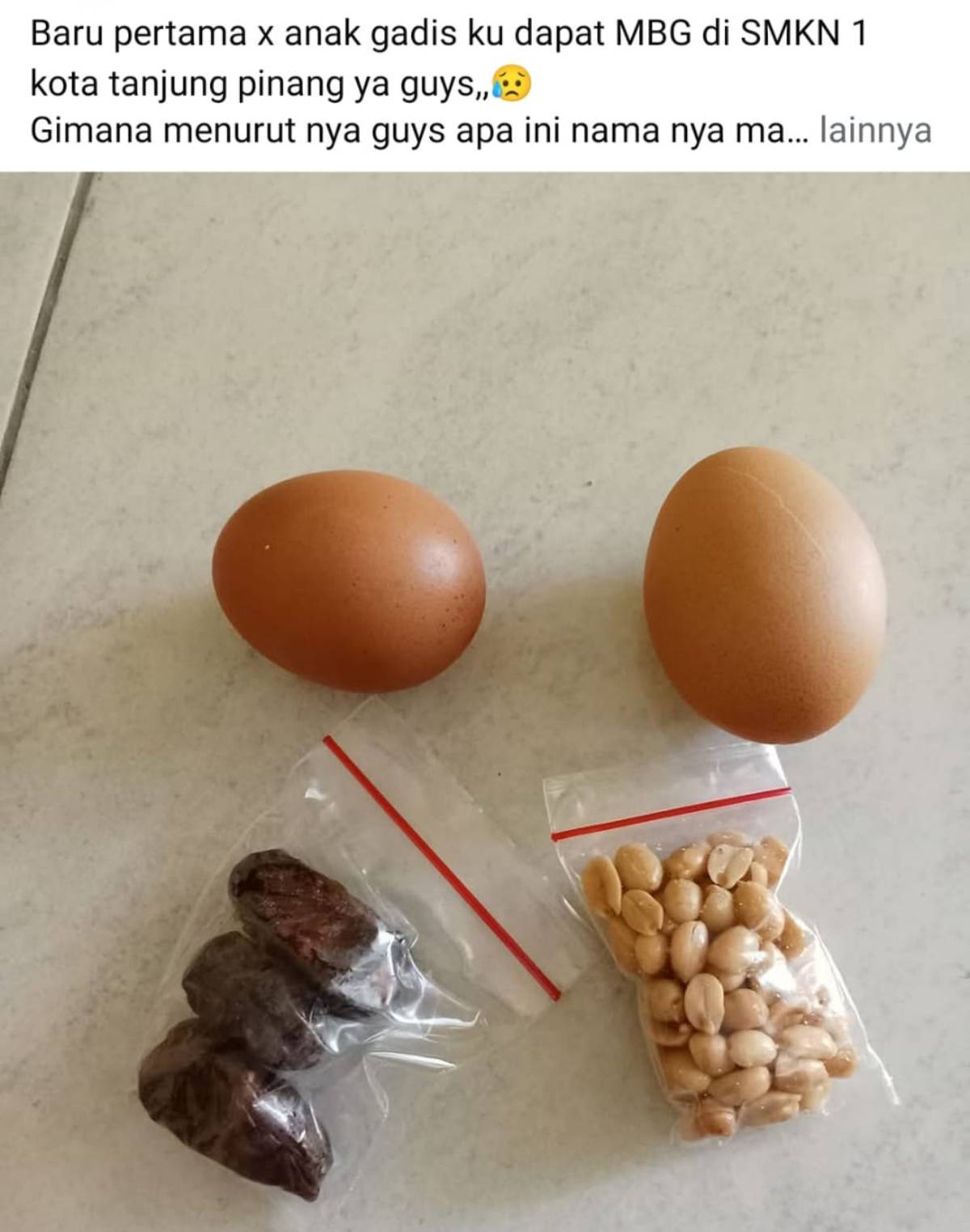 Respon Gubernur Ansar Terkait Menu MBG di Kepri yang Ramai di Perbincangkan di Medsos.