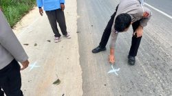 Korban Lakalantas Mobil Box SPPG dan Motor di Km 20 Bintan Timur Dirujuk ke RSAL Tanjungpinang.