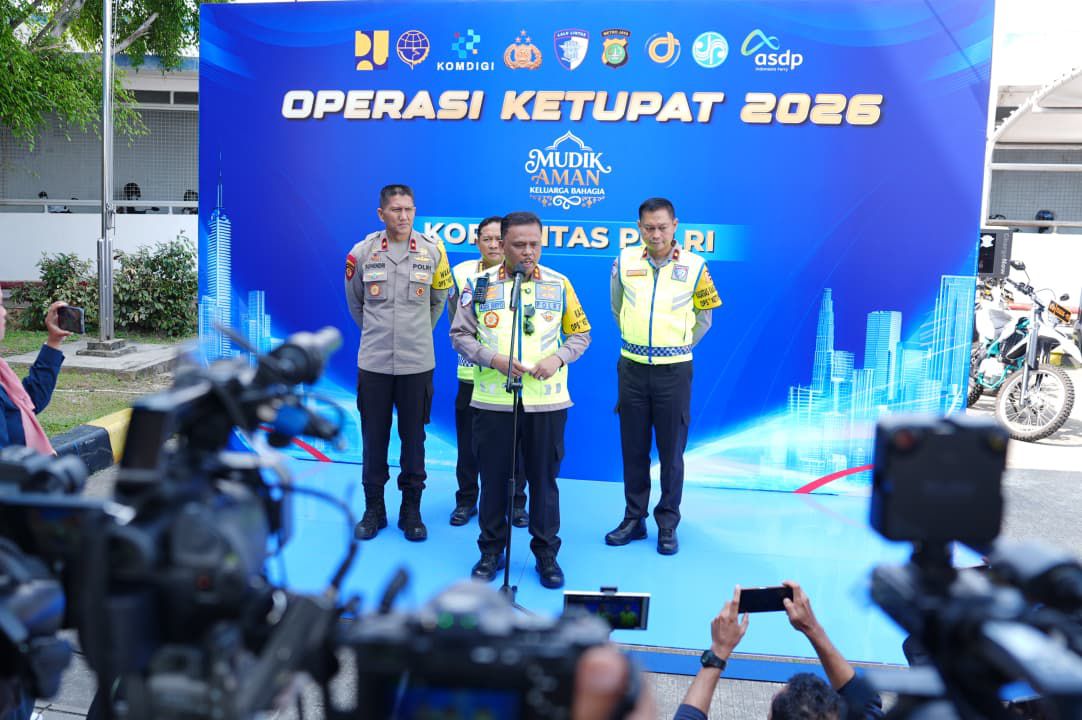 Arus Mudik Baru 25 Persen Tinggalkan Jakarta, Kakorlantas Tegaskan Keselamatan Prioritas Operasi Ketupat 2026.