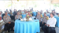 Kapolda Kepri Hadiri Anev Sitkamtibmas dan Monitoring Pelayanan Idul Fitri Pada Objek Wisata.