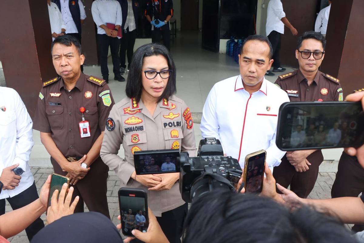 Polda Kepri Gelar Rekontruksi Kasus Penganiayaan Bripda NS.
