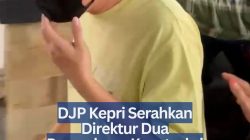 DJP Kepri Serahkan Direktur Dua Perusahaan Konstruksi ke Kejati, Negara Rugi Rp2,21 M