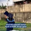 Viral Wisudawati Temui Ayah di Balik Jeruji Lapas