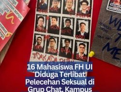 16 Mahasiswa FH UI Diduga Terlibat Pelecehan Seksual di Grup Chat, Kampus Tunggu Hasil Investigasi
