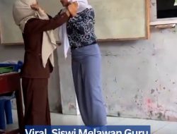 Viral, Siswi Melawan Guru di Ruang Kelas Sekolah