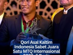 Qori Asal Kaltim Indonesia Sabet Juara Satu MTQ Internasional 2026 di Rusia