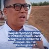 Wagub Nyanyang Minta Hentikan Penimbunan Mangrove di Jembatan 1 Dompak Jika Tak Kantongi Izin