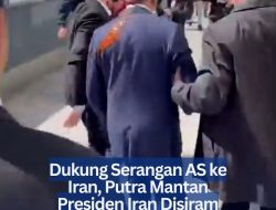 Dukung Serangan AS ke Iran, Putra Mantan Presiden Iran Disiram Cat Merah