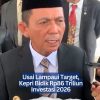 Usai Lampaui Target, Kepri Bidik Rp86 Triliun Investasi 2026