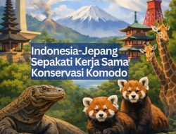 Indonesia-Jepang Sepakati Kerja Sama Konservasi Komodo