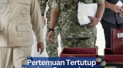 Pertemuan Tertutup Kemhan-Purnawirawan TNI Bahas Izin Lintas Udara AS